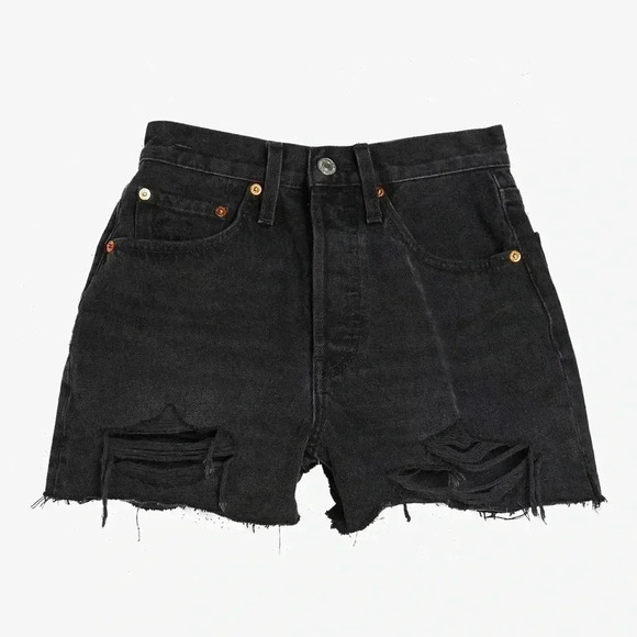 RE/Done 50s Cutoff Denim Shorts Size 30